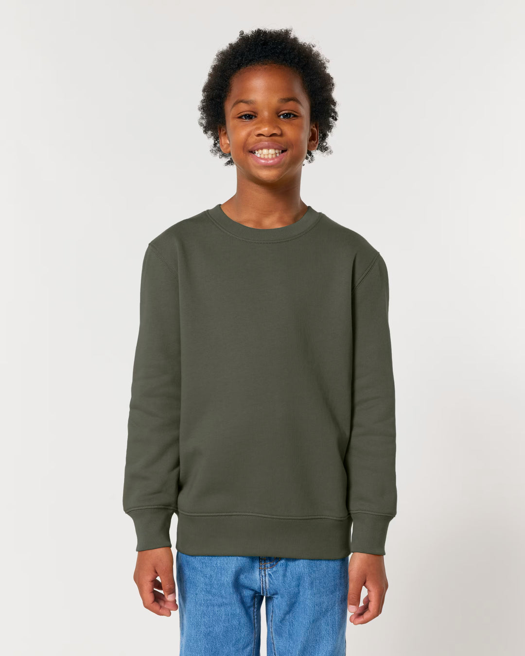 Organic Kid’s Sweatshirt - Unreasonable (Teal Font)