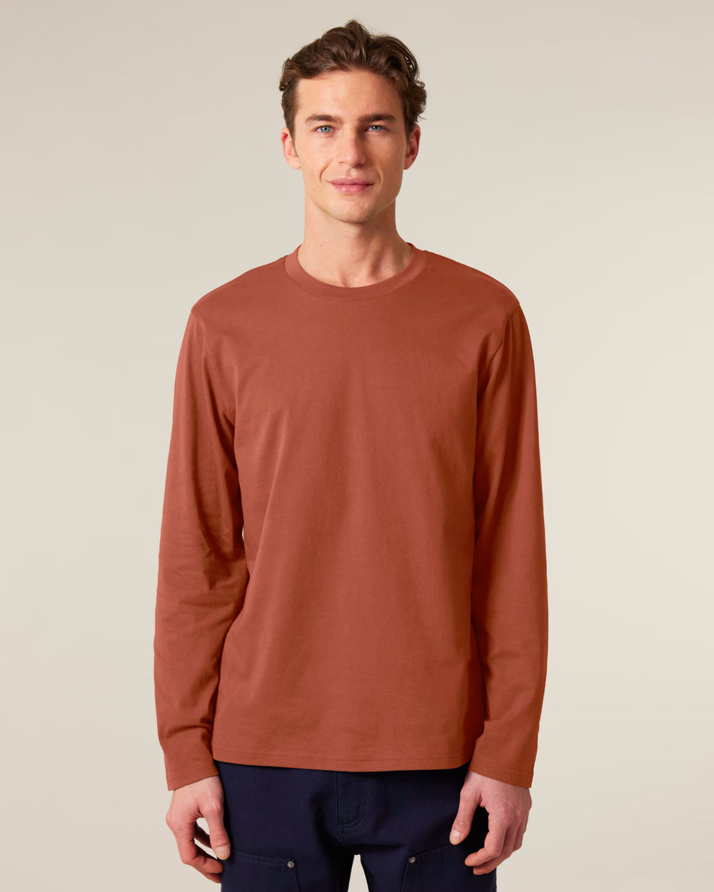 Organic Long Sleeve Adult T-Shirt - Dad Bod