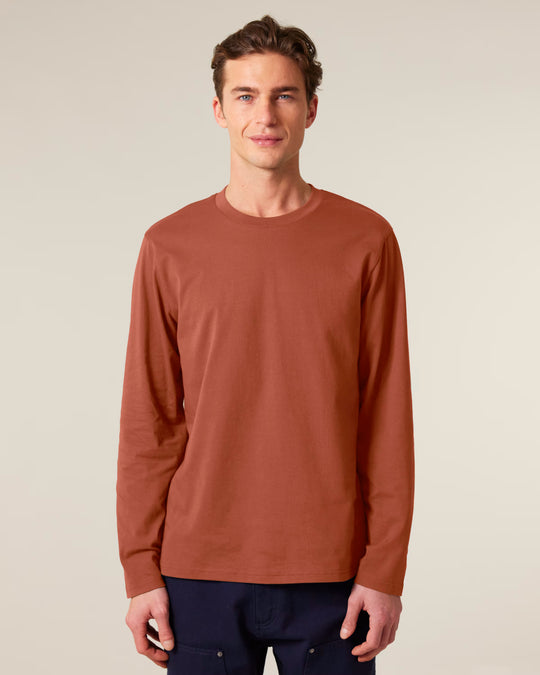 Organic Long Sleeve Adult T-Shirt - Dad Bod