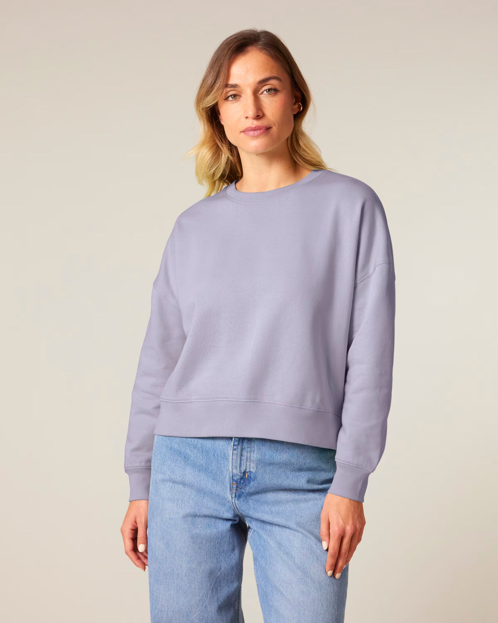 Organic Adult Lavender Sweatshirt - Bum (Brilliant Mum)