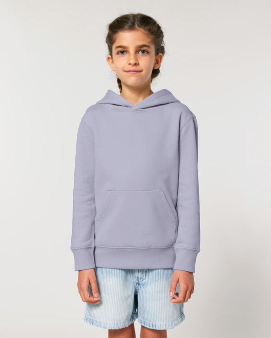 Organic Kids' Hoodie | Chip the Seagull 2.0 - Lavender