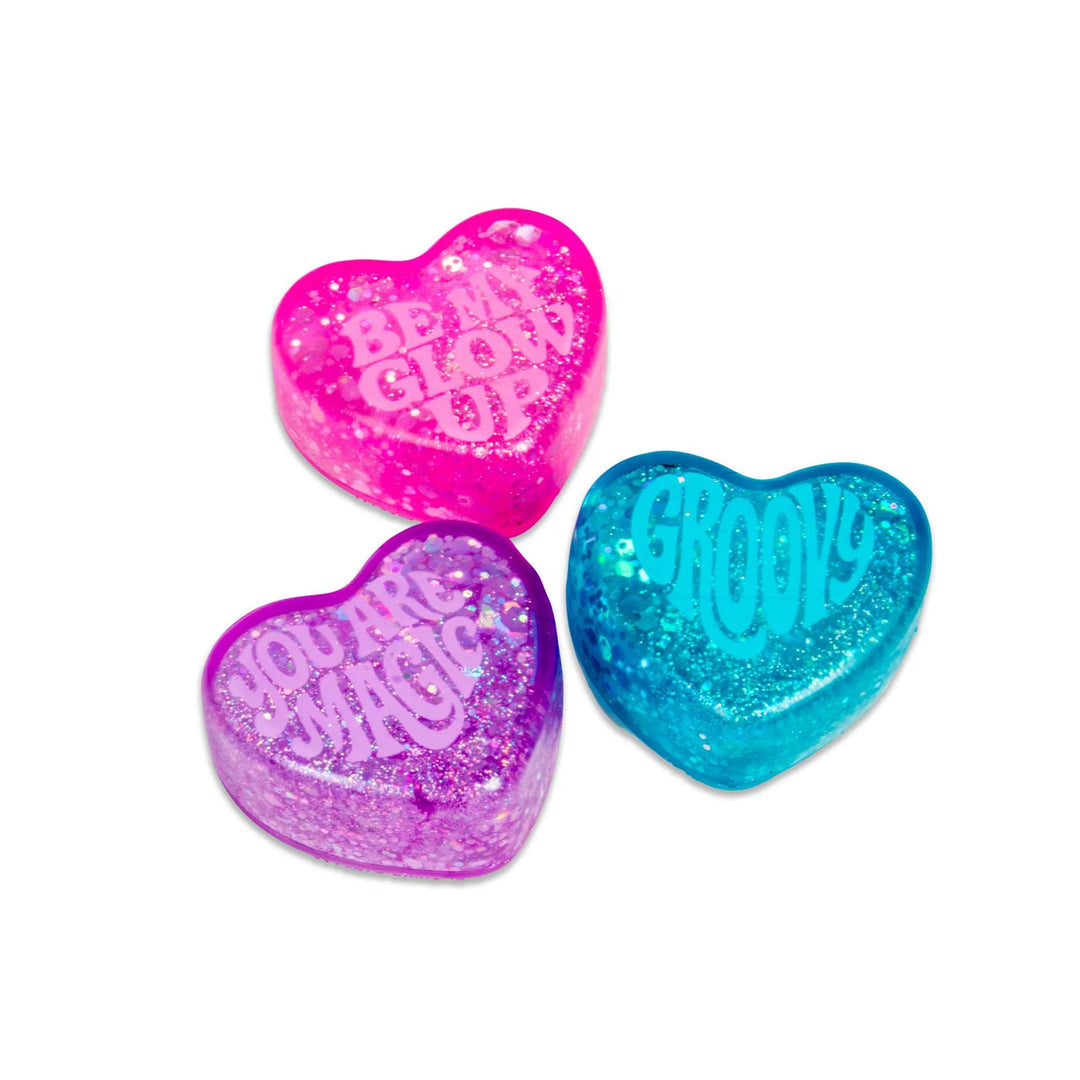 NeeDoh - Teenie Sparkle Squeeze Hearts