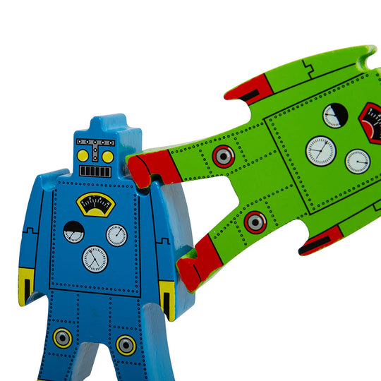 Wooden Stacking Robots