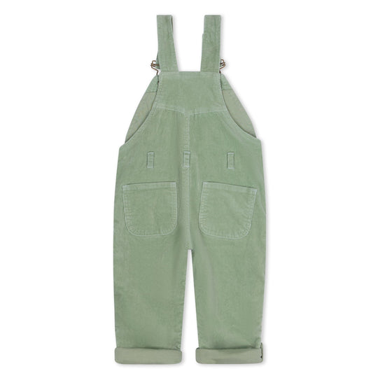 Dotty Dungarees | Corduroy Dungarees - Sage