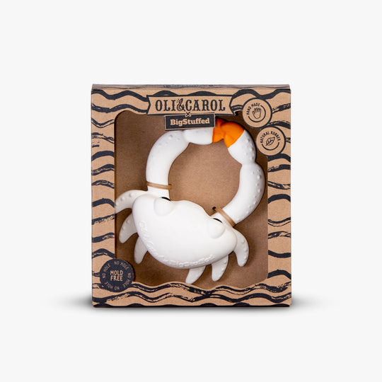 Oli & Carol x BIGSTUFFED Sharon the Crab Bath Toy