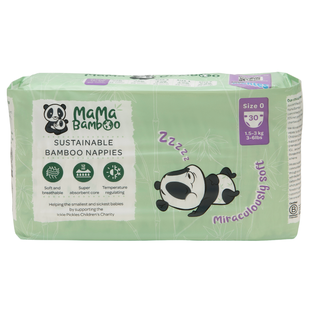 Newborn Starter Bundle - Eco Friendly Nappies and Wipes