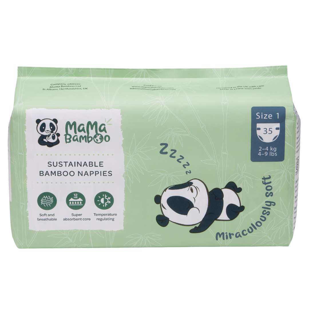 Newborn Starter Bundle - Eco Friendly Nappies and Wipes