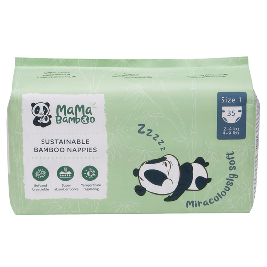 Newborn Starter Bundle - Eco Friendly Nappies and Wipes