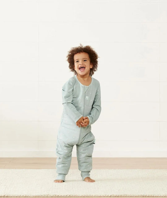 ErgoPouch - Organic Long-Sleeved Sleep Onesie (Winter 2.5 TOG) - Sage