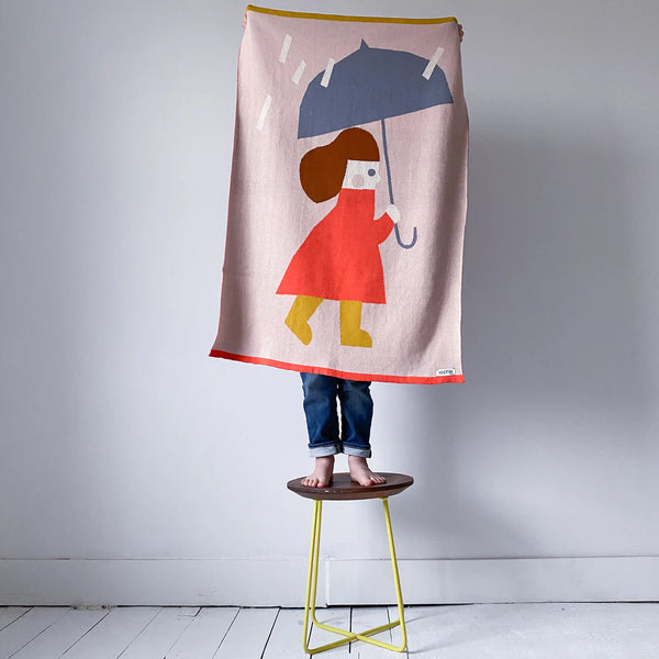Sophie Home Baby Blanket | Rainy Day