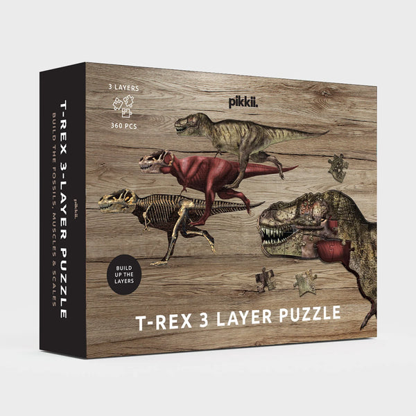 T-Rex 3-Layered Puzzle