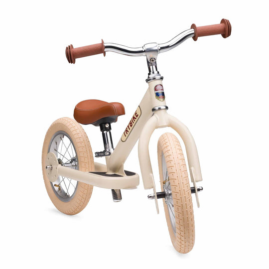 Trybike Steel Balance Trike | Matte - Vintage Cream