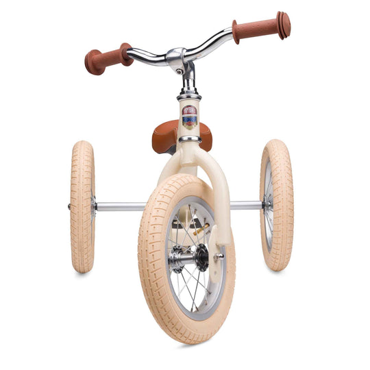 Trybike Steel Balance Trike | Matte - Vintage Cream