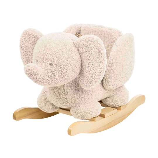 Nattou Teddy Rocker | Elephant - Ecru