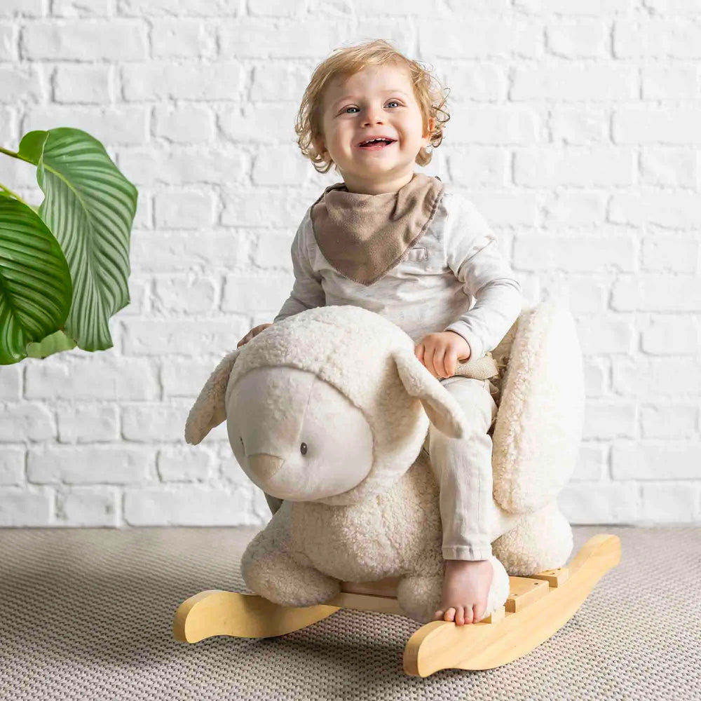 Nattou Teddy Rocker | Sheep - Ecru