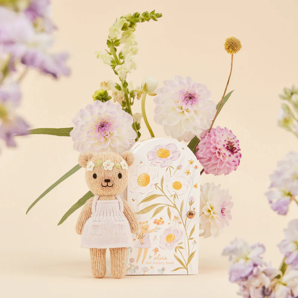 cuddle+kind - Tiny Collection in a Box - Olivia the Honey Bear