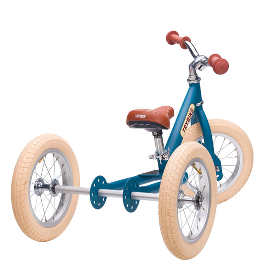 Trybike Steel Balance Trike | Matte - Vintage Blue