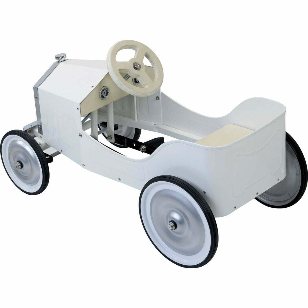 Vilac Large Pedal Car - White