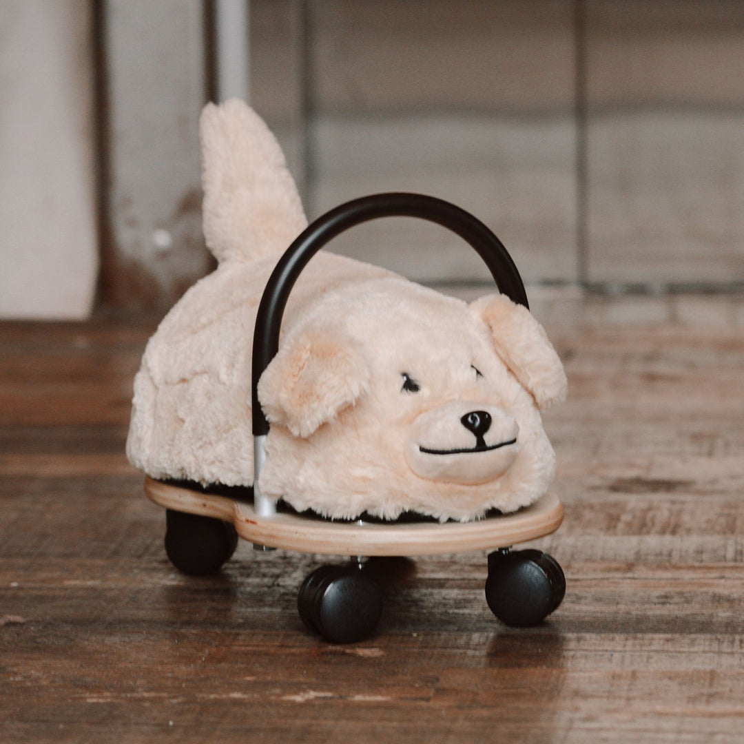 Plush Wheely Bug Ride-On - Dog | Small 1-3 years