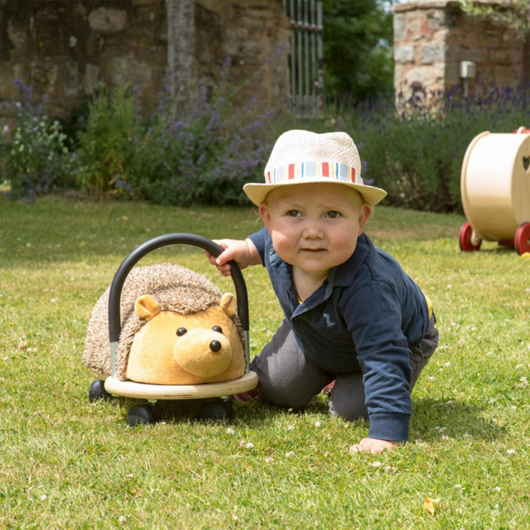 Plush Wheely Bug Ride-On - Hedgehog | Small 1-3 years