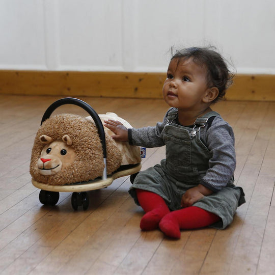Plush Wheely Bug Ride-On - Lion | Small 1-3 years