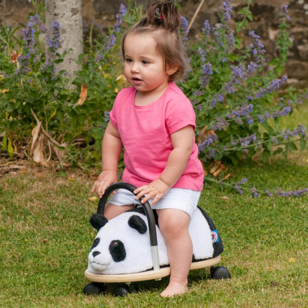 Plush Wheely Bug Ride-On - Panda | Small 1-3 years