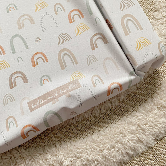 Changing Mat - Abstract Rainbow Print