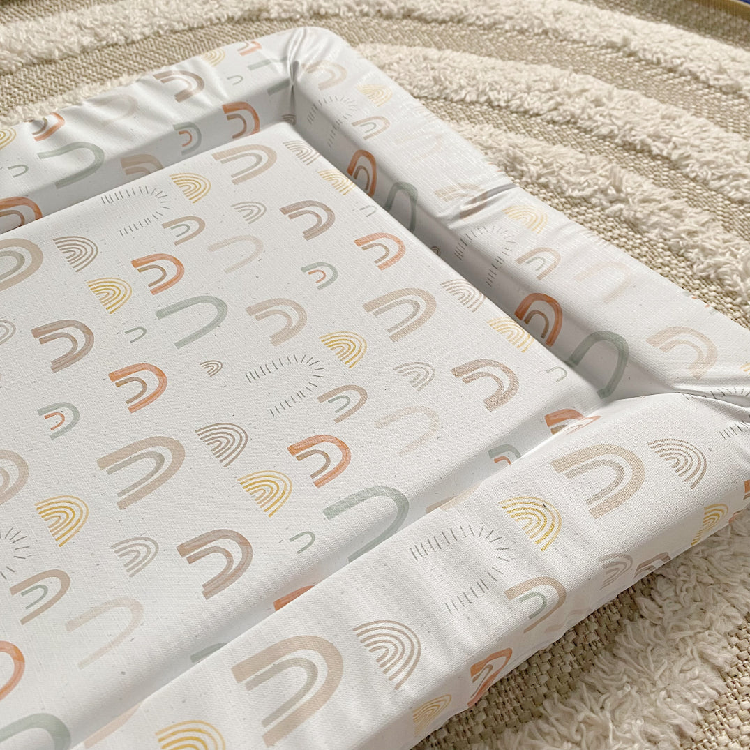 Changing Mat - Abstract Rainbow Print