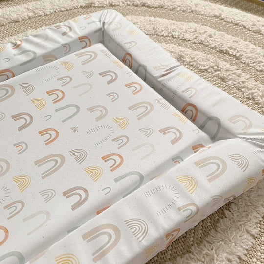 Changing Mat - Abstract Rainbow Print