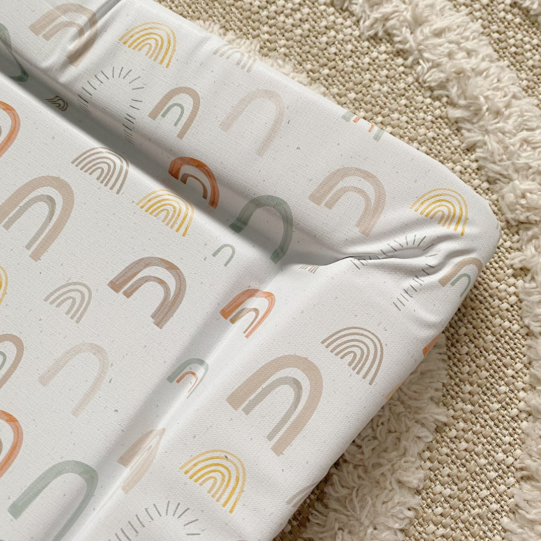 Changing Mat - Abstract Rainbow Print
