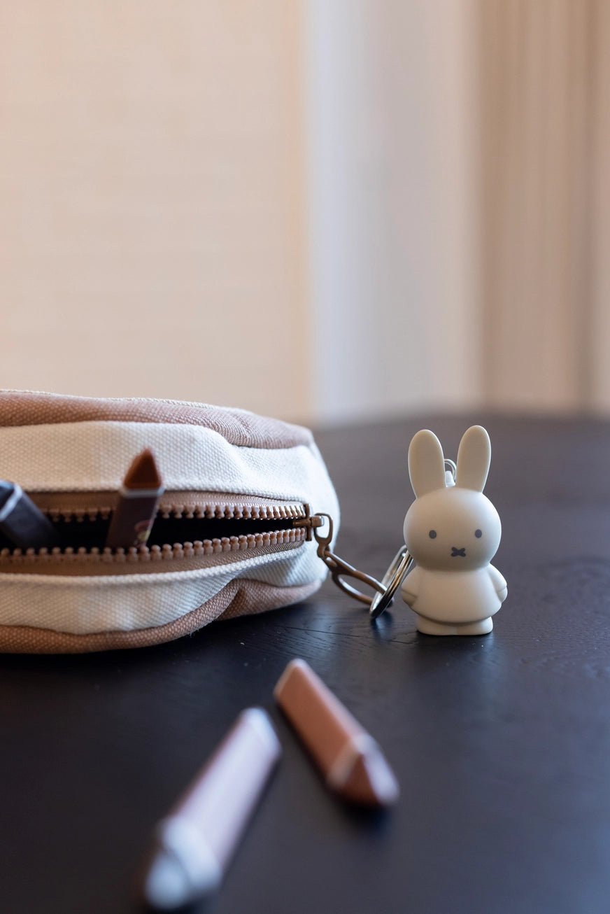 Miffy | Keyring - Sand Beige