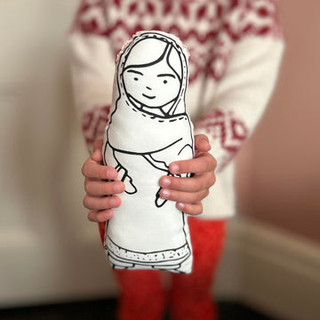 Screen Printed Cushion Doll | Malala Yousafzai