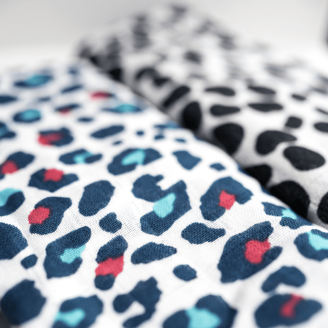 Animal Print Muslin 2-Pack