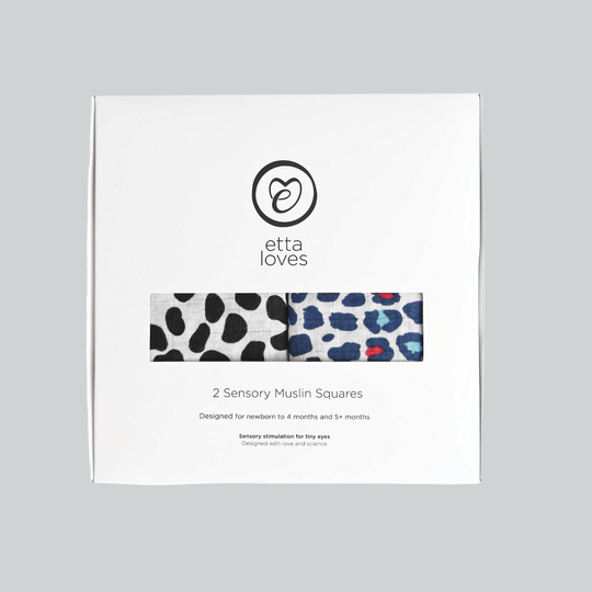 Animal Print Muslin 2-Pack