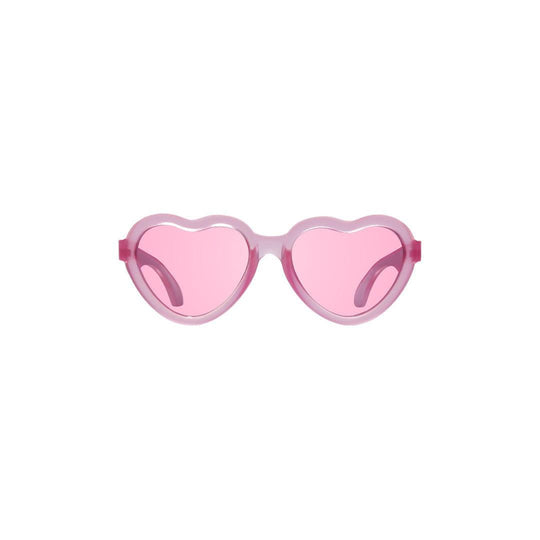 Babiators Original Mirrored Heart Sunglasses - Fuchsia Haze