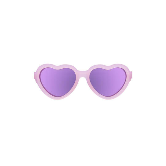 Babiators Polarised Heart Sunglasses - Frosted Pink