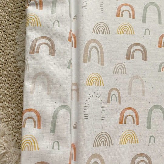 Changing Mat - Abstract Rainbow Print