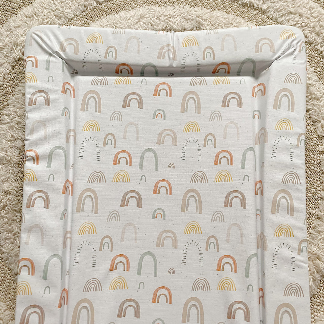 Changing Mat - Abstract Rainbow Print