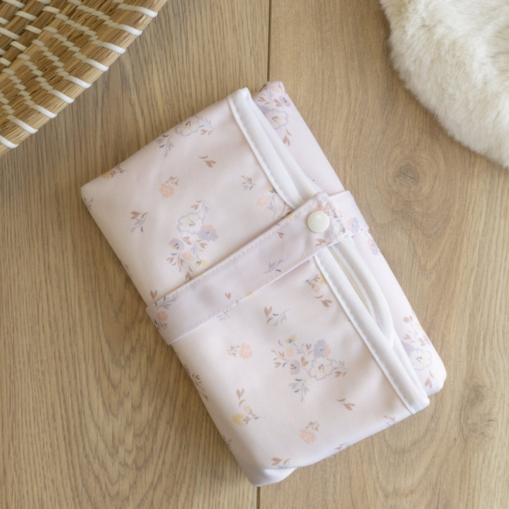 Baby Travel Changing Mat - Darling Buds