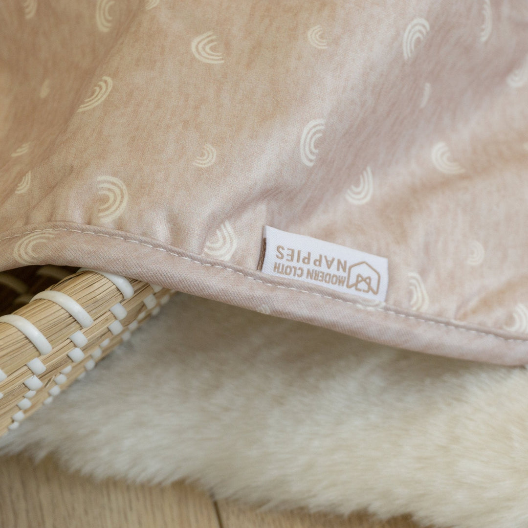 Baby Travel Changing Mat - Rainbow Oatmeal