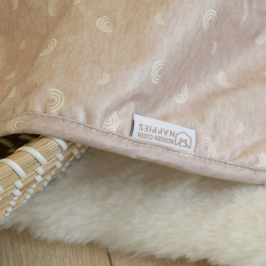 Baby Travel Changing Mat - Rainbow Oatmeal