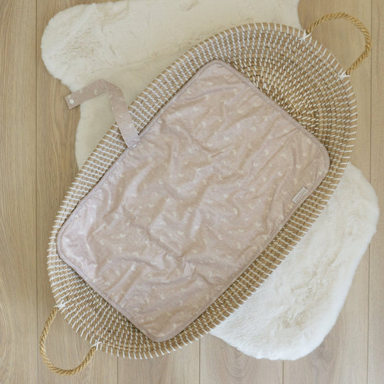 Baby Travel Changing Mat - Rainbow Oatmeal