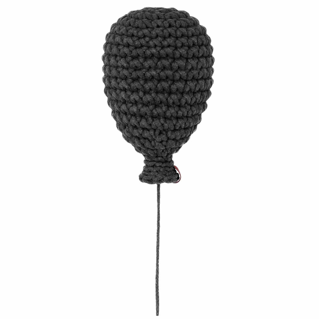 Graphite Handmade Crochet Balloon