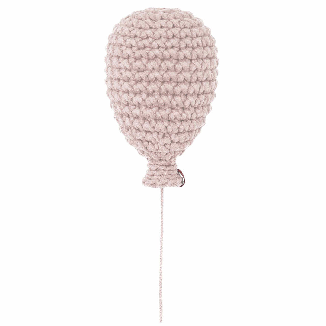 Pale Pink Handmade Crochet Balloon