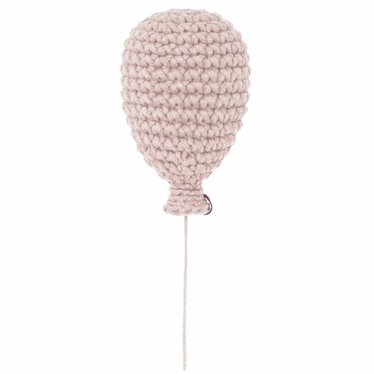 Pale Pink Handmade Crochet Balloon