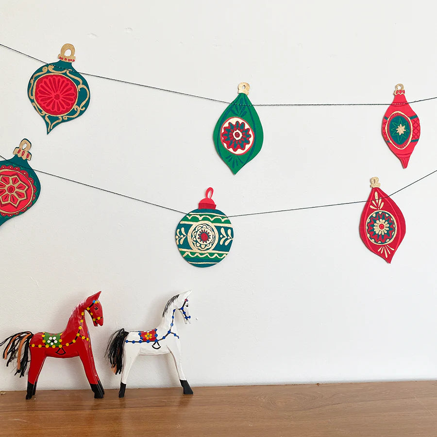 Recycled Paper Garland | Bauble