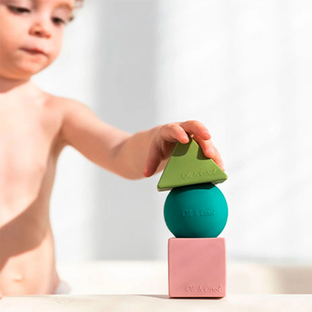 Floating Building Blocks | Bauhaus Movement Pastel