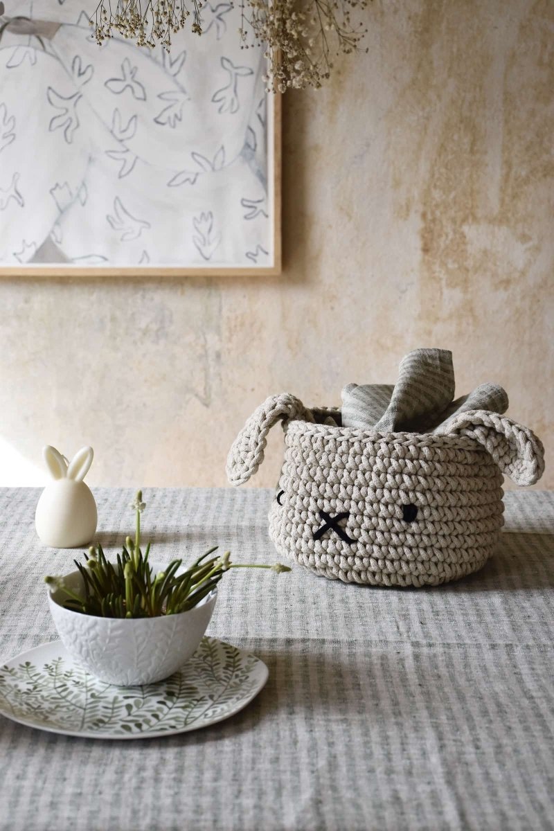 Bunny Basket | Beige