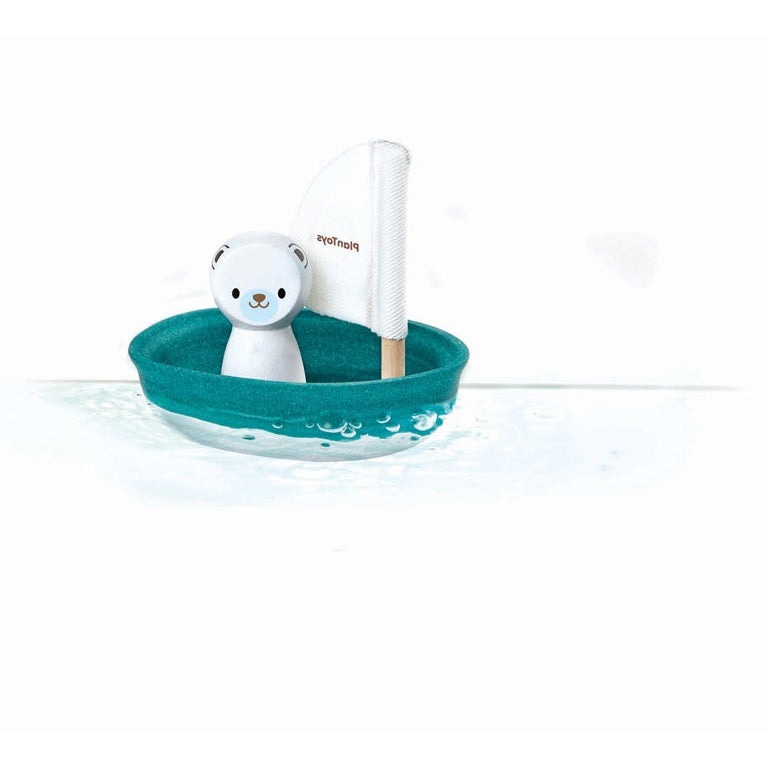 PlanToys Sailing Boat - Polar Bear