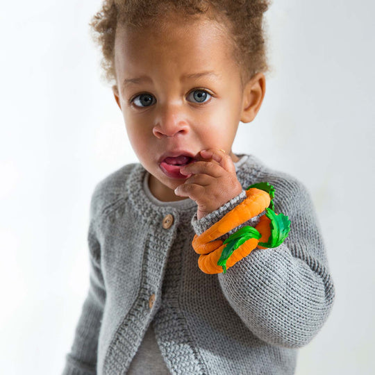Oli & Carol Cathy the Carrot Teether